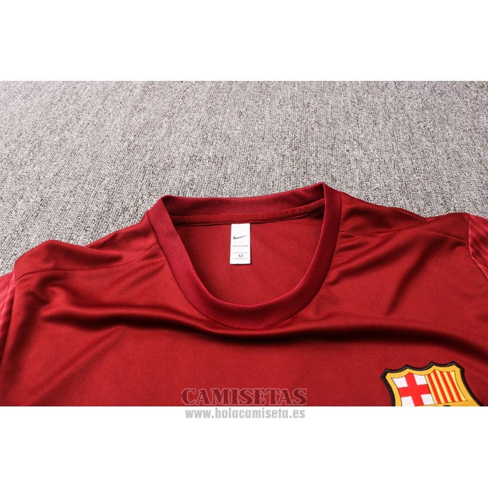 Chandal del Barcelona Manga Corta 2020-2021 Rojo